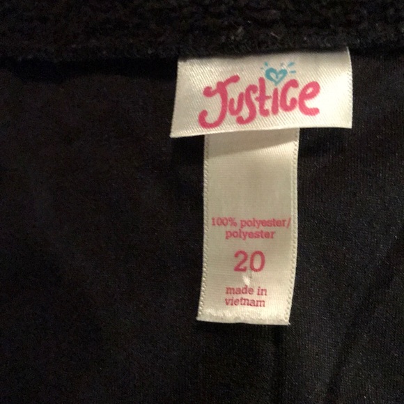 Justice Girls black sparkle shrug - Picture 3 of 4